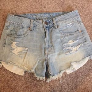 American eagle jean shorts